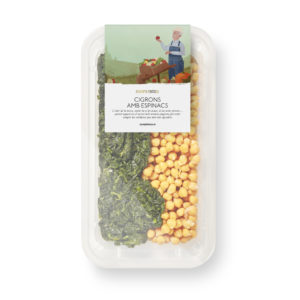 garbanzos con espinacas