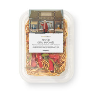 Fideos estilo japonés de una ración